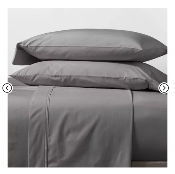 Pillowcase Set 500 TC Supima Sateen - Casaluna -Gray - Picture 1 of 1